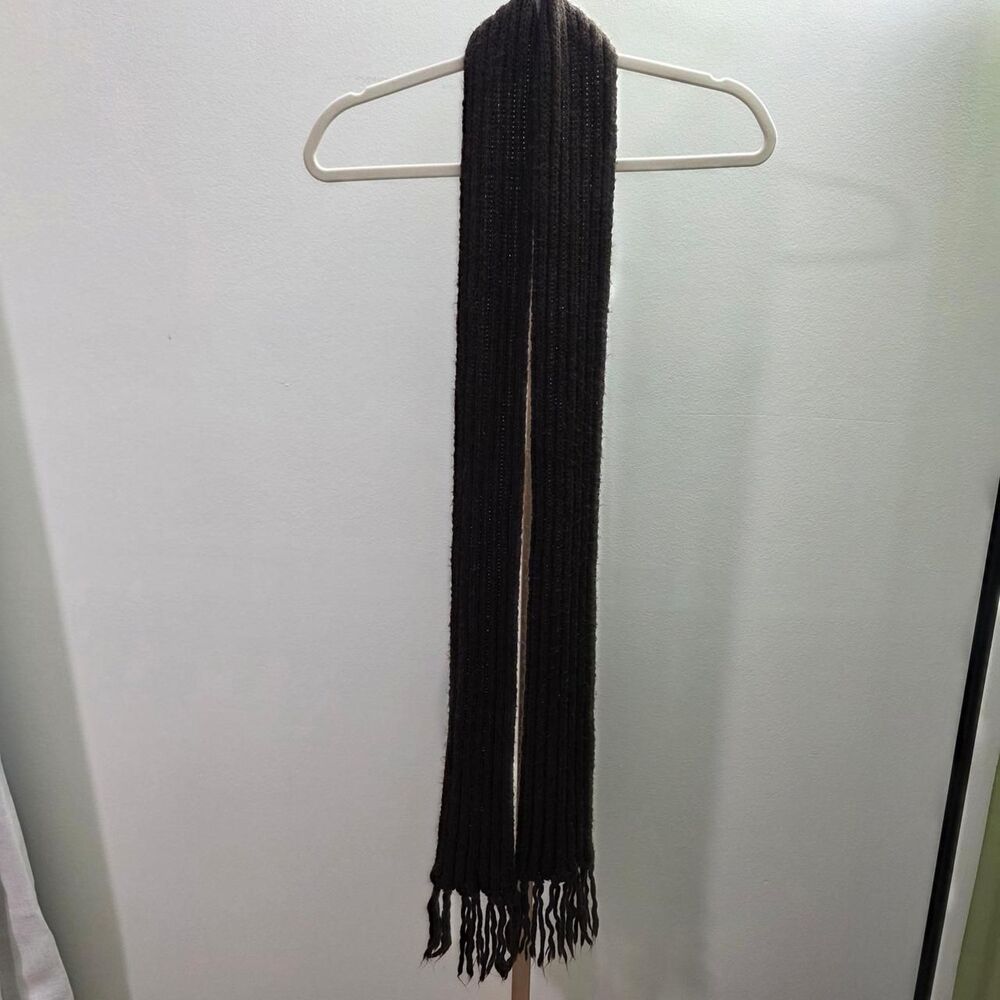 Unbranded Women's Black and Brown Scarf-wraps